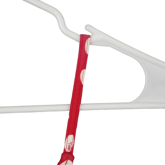 Diva Studio Red Watermelon Seed Polka-Dot Pool Beach One Piece Swimsuit 6 NWT - Picture 6 of 9